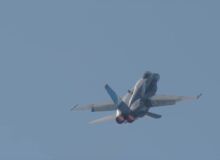 RAAF F/A-18 in Slo-mo at Tyabb RAAF F/A-18 in Slo-mo at Tyabb